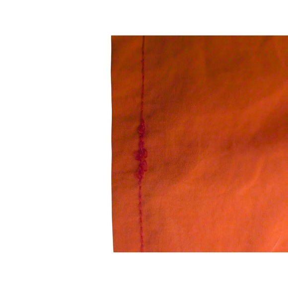 VTG Overkill‎ Canada Colorblock Shorts Men's Large Red Orange 90s Swim Trunks - Picture 7 of 11